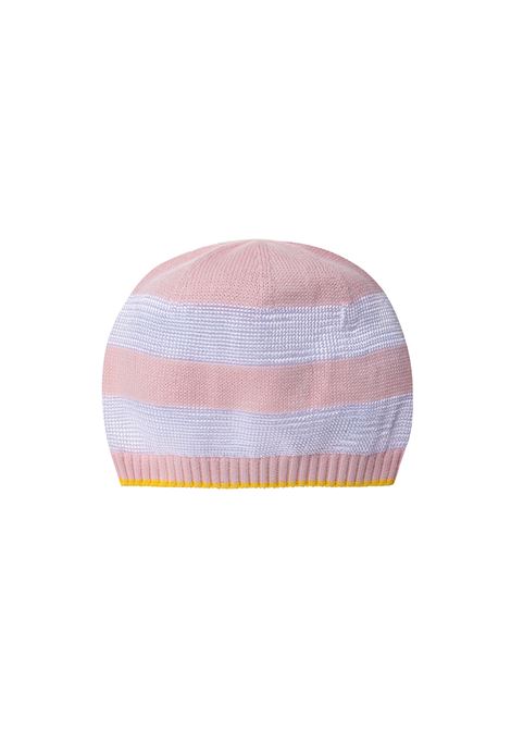 Set Cappello e Calzini a Righe Rosa GENSAMI | accessori baby | BOX05-B-ONDABABY PINK