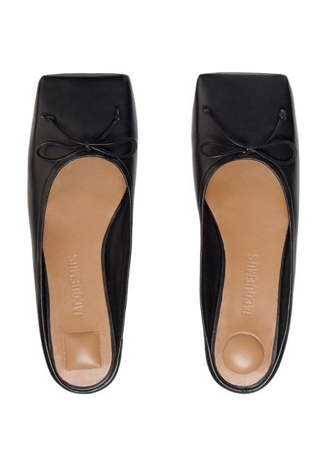 Black Les Ballets Mules With Square Toe JACQUEMUS | 233FO013-3073990