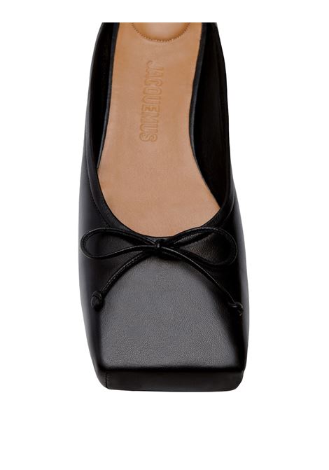 Black Les Ballets Mules With Square Toe JACQUEMUS | 233FO013-3073990