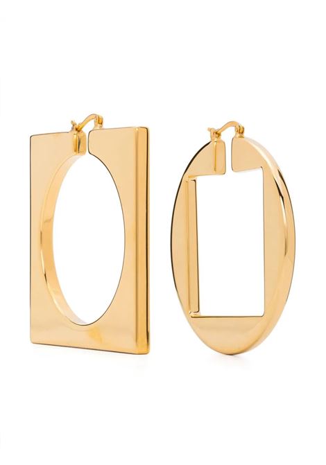 Les Creoles Rond Carré Earrings JACQUEMUS | 233JW639-5845270