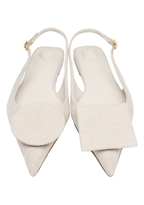 Les Slingbacks Duelo Plates Light Greige JACQUEMUS | 241FO077-3071140