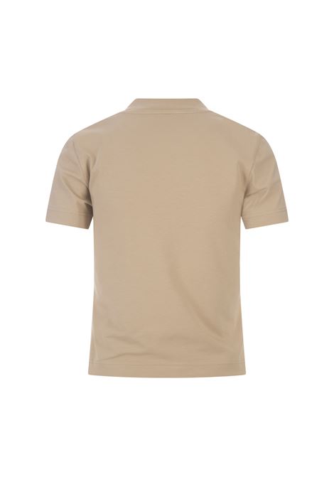 Le T-Shirt Gros Grain In Beige JACQUEMUS | 241JS133-2031151