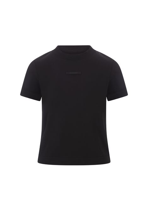 Le T-Shirt Gros Grain In Black JACQUEMUS | 241JS133-2031990