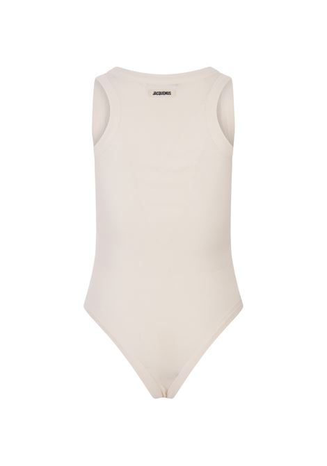 White Le Body Gros Grain Top JACQUEMUS | 241JS159-2032100