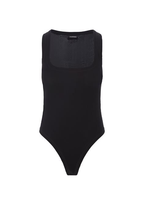 Black Le Body Gros Grain Top JACQUEMUS | 241JS159-2032990