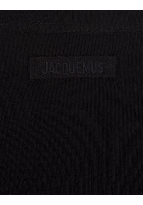 Black Le Body Gros Grain Top JACQUEMUS | 241JS159-2032990