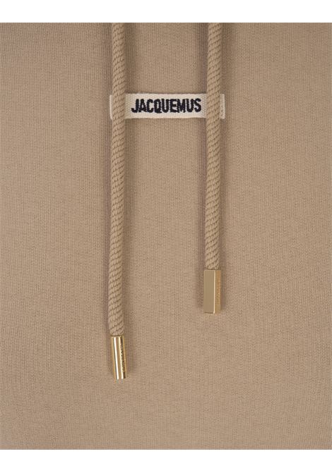 Le Hoodie Gros Grain In Beige JACQUEMUS | 241JS162-2341131