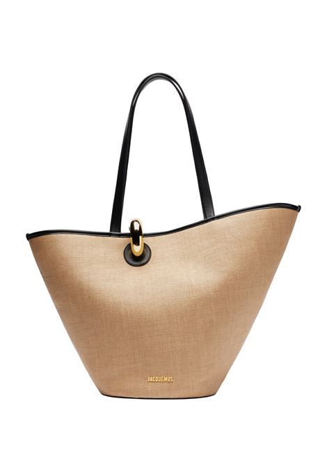 Borsa Le Bambola In Avorio/Nero JACQUEMUS | 243BA382-32151FY