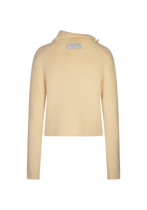 Le Pull Marina Sweater In Light Yellow JACQUEMUS | 243KN545-2317210