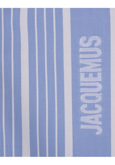 La Chemise De Costume In Blue/White JACQUEMUS | 243SH064-16913EV