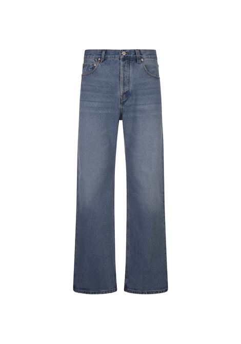 Jeans Le De Nimes Droit Blu JACQUEMUS | 245DE028-151333C