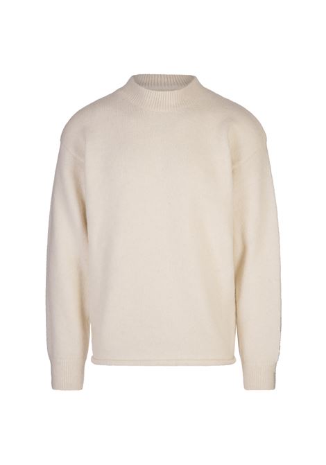 White Le Pull Jacquemus Sweater JACQUEMUS | 245KN295-2329130