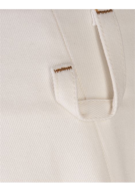 Le De-Nimes Scala Jeans in White JACQUEMUS | 246DE051-1514110