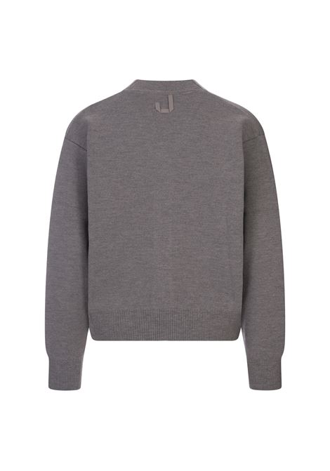 Le Cardigan Boutonné In Grey JACQUEMUS | 246KN292-2359950