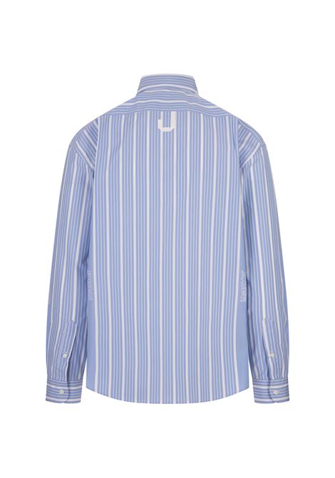 Camicia La Chemise Simon Bianca e Azzurra JACQUEMUS | 246SH001-16913EV