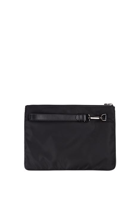 Clutch In Nylon Nero Con Logo KITON | UBA0059N0122101/004