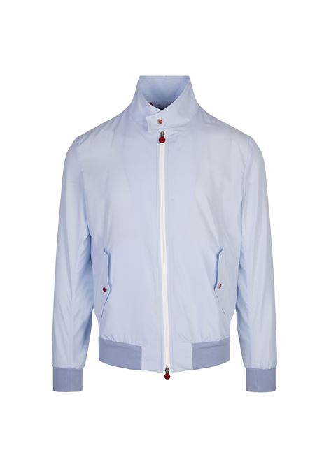 Bomber Leggero In Nylon Azzurro KITON | Capispalla | UBLM03K0750F10/002