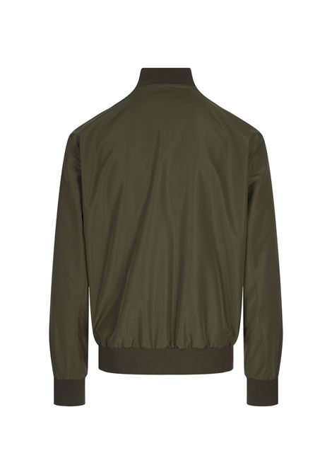 Bomber Leggero In Nylon Verde KITON | UBLMSEAK0750F08/003