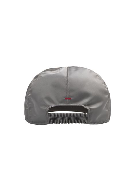 Grey Nylon Baseball Hat With Logo KITON | UCAPP68K0729F03/009