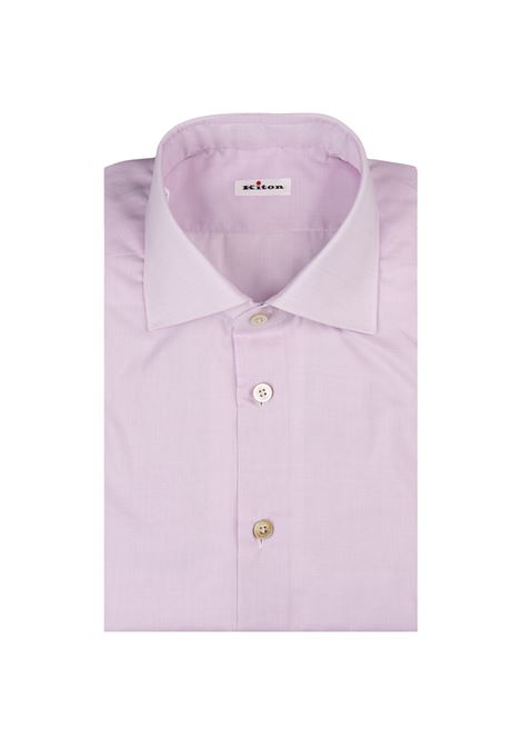 Pink Cotton Shirt KITON | Shirts | UCCH0920704/001