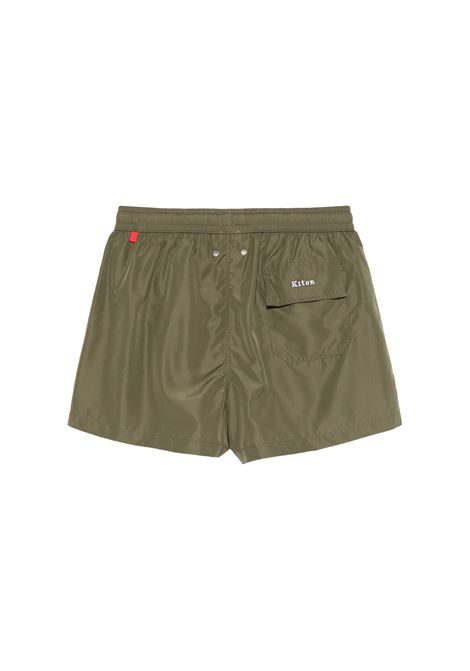 Green Swim Shorts KITON | UCOM2CK0750F08/005