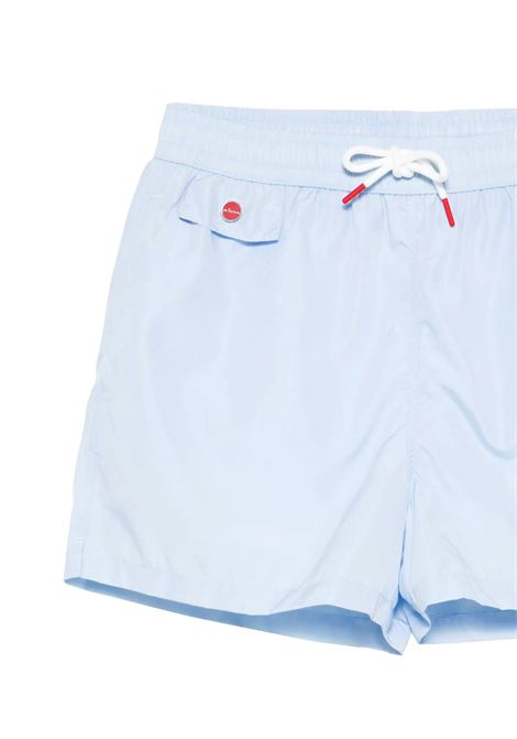 Light Blue Swim Shorts KITON | UCOM2CK0750F10/000