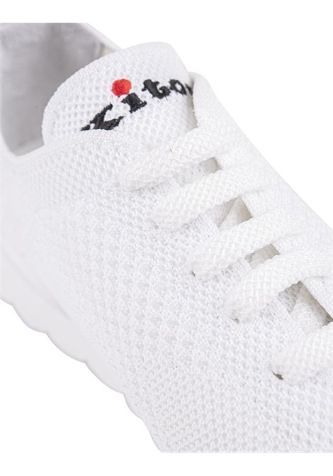 White Knitted Running FIT Sneakers KITON | USSFITSN0080901/0BP