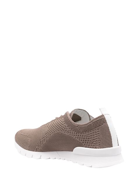 Brown Knitted Running FIT Sneakers KITON | USSFITSN0080936/012