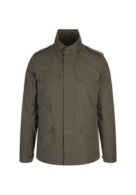 Green Multi-Pocket Lightweight Jacket MONTECORE | S08MUC868-30138