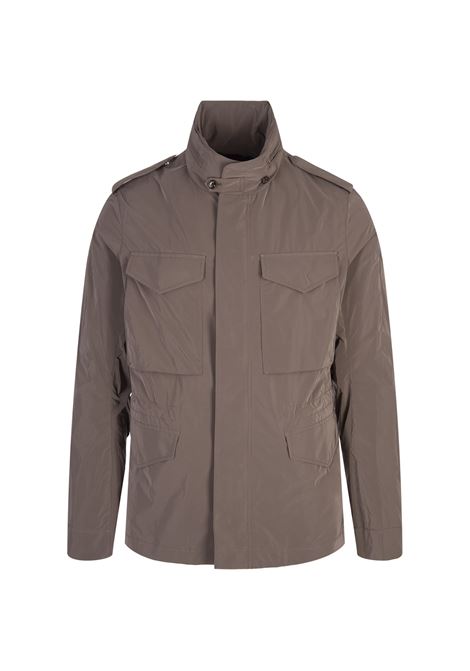 Brown Multi-Pocket Lightweight Jacket MONTECORE | S08MUC868-30228