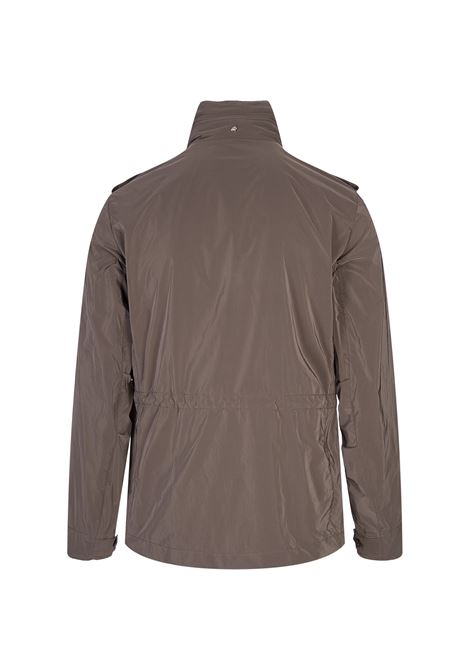 Brown Multi-Pocket Lightweight Jacket MONTECORE | S08MUC868-30228