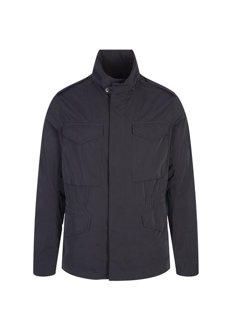 Black Multi-Pocket Lightweight Jacket MONTECORE | S08MUC868-30299