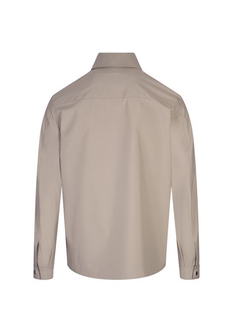 Taupe Lightweight Shirt-Jacket MONTECORE | S08MUCT790-16023