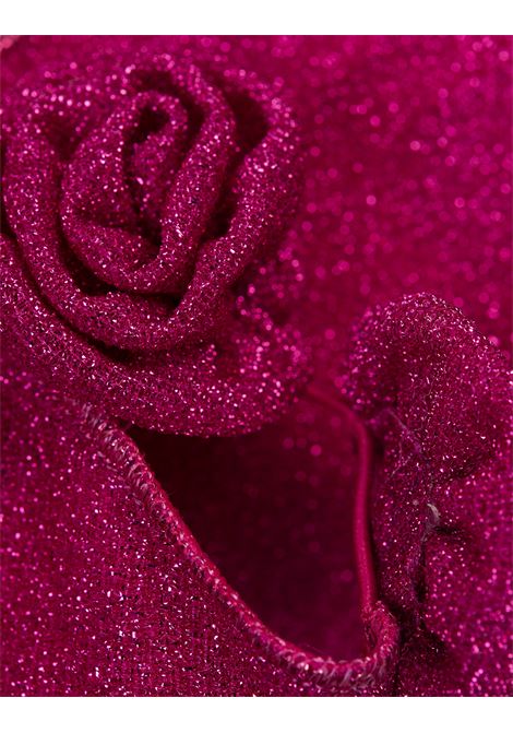 Microkini Roses In Lurex Fucsia OSEREE | FTS249-LUREXFUXIA