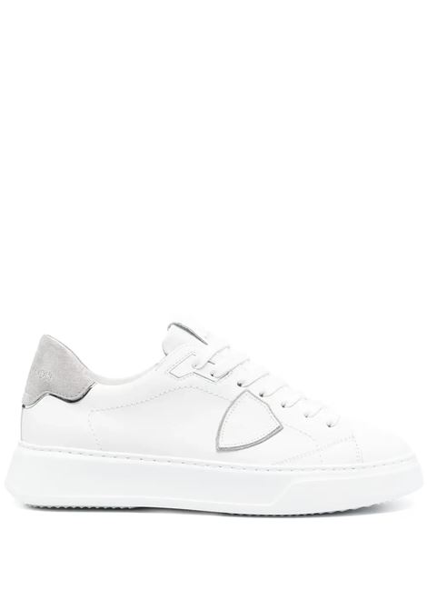 Sneakers Basse Temple - Bianco e Grigio PHILIPPE MODEL | Sneakers | BTLUVD21