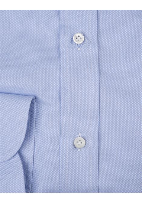 Camicia Classica In Cotone Azzurra SARTORIO | SCCSH441103